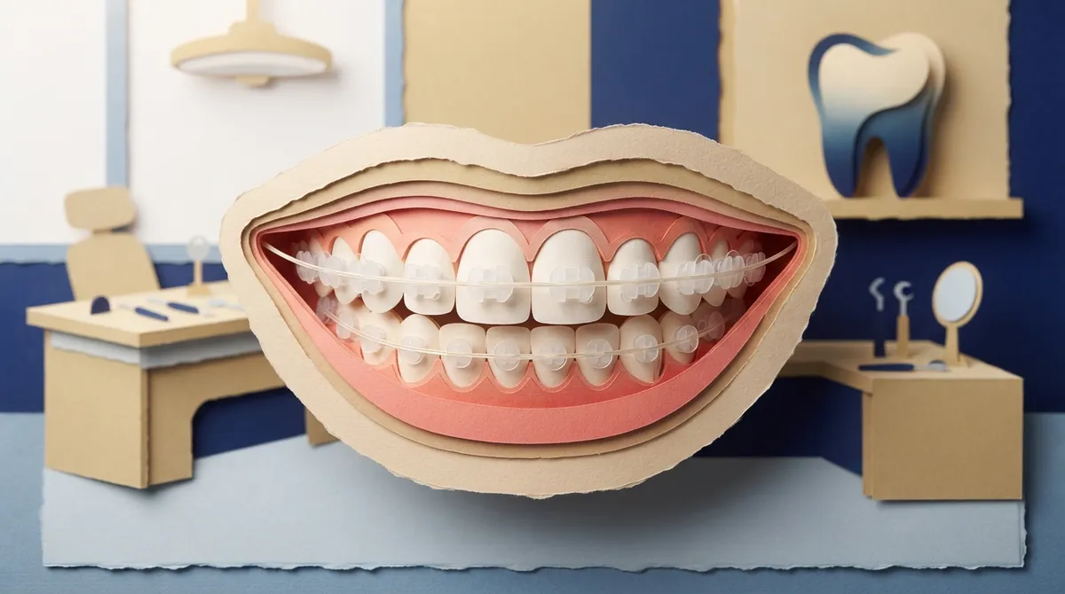 are ceramic braces noticeable