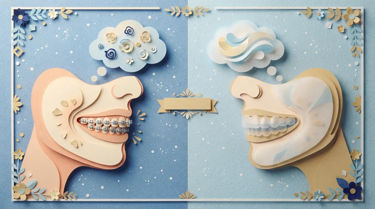 comparing comfort with braces and aligners