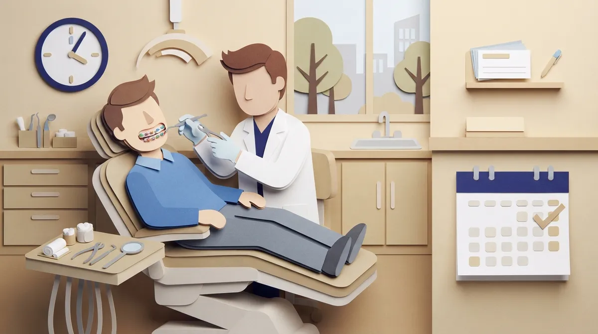 how long does a braces appointment take