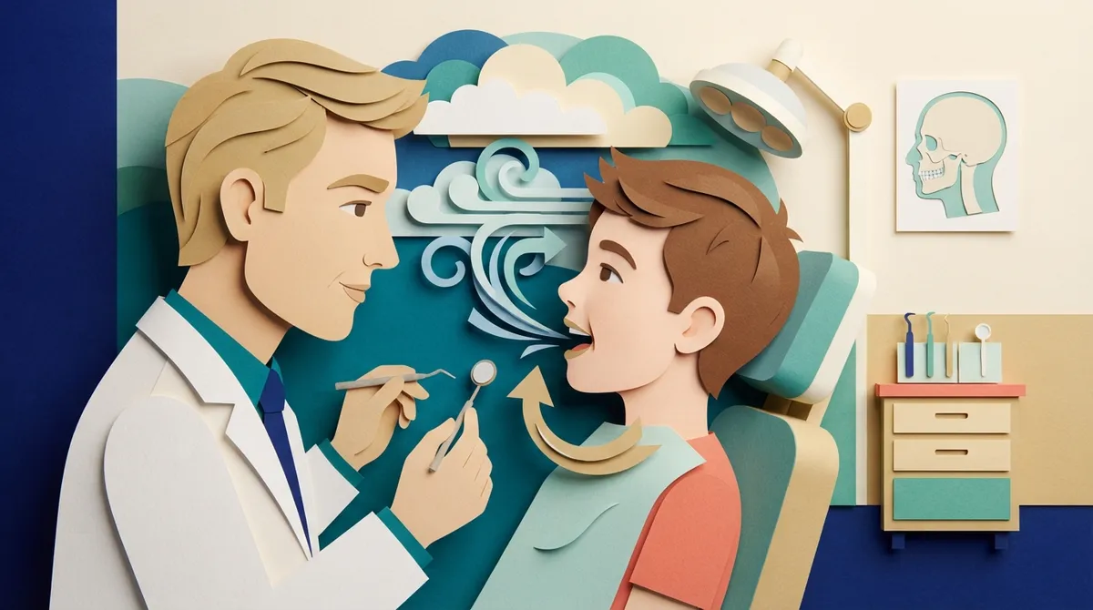 mouth breathing questions at an orthodontic evaluation