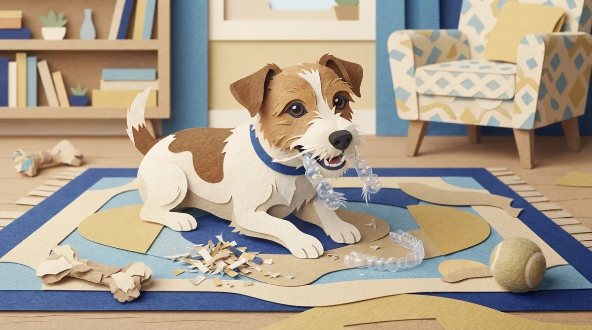 keeping aligners away from pets